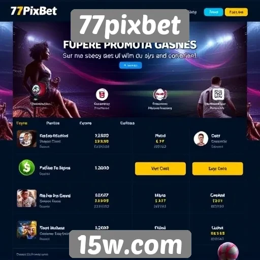Plataforma 77pixbet destaca promoções atrativas